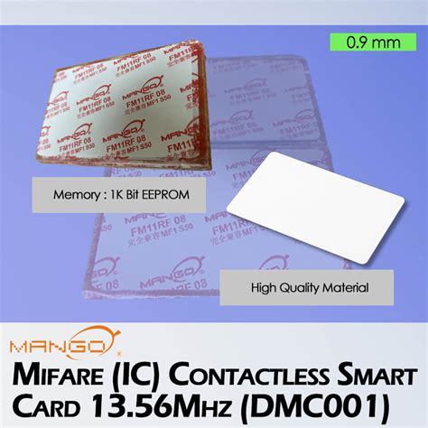 MANGO FM11RF08 0 9mm Mifare IC Contactless Smart Card 13 56MHz