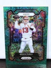 Brock Purdy Green Scope 266 Prices 2023 Panini Prizm Football Cards