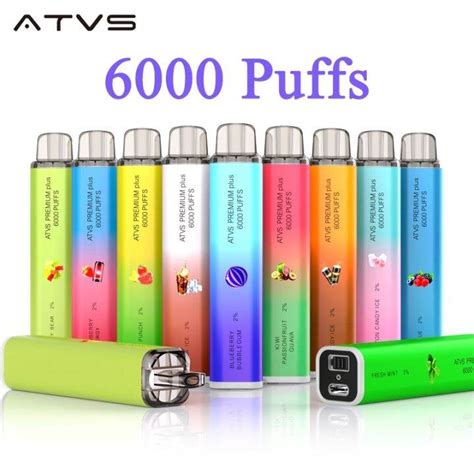 Vape Atvs 100 Legit Disposable Vape 15ml Vape Oil 6000 Puffs 500ma 2