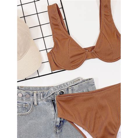 Bộ Đồ Bơi Bikini Màu Sắc Thời Trang Quyến Rũ Cho Nữ BigBuy360 bigbuy360 vn