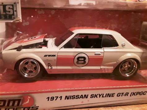 Nissan Skyline Gt R Kpgc White Red Race Drift Modified Jdm