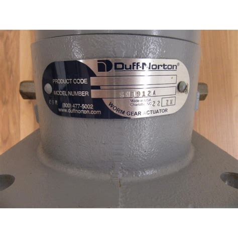 Duff Norton Sk A Worm Gear Actuator New No Box Mara Industrial