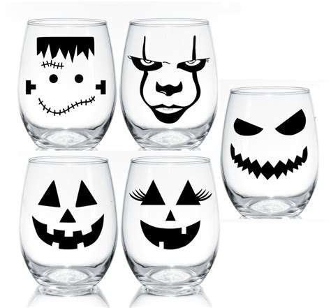 Halloween Wine Glass Set Halloween Wine Glasses Popsugar Food Photo 22