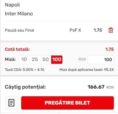 Ponturi Pariuri Napoli Inter 03 12 2023 Facem Profit Cu Serie A