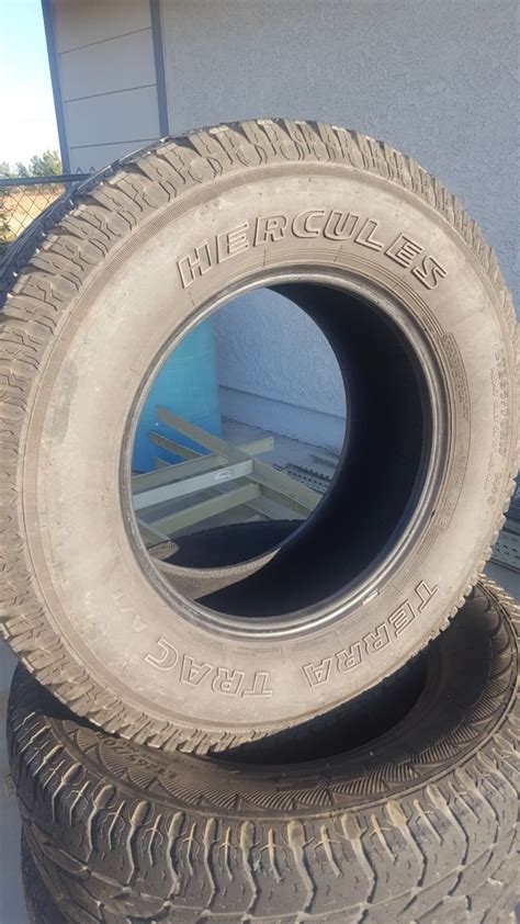 Lt 265 70 17 Hercules Terra Trac All Terrain Tires For Sale In