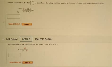 Solved Use The Substitution T Tan X To Transform The Chegg