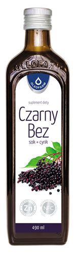 Czarny bez sok cynk 490ml cena opinie dawkowanie skład i Apteka pl