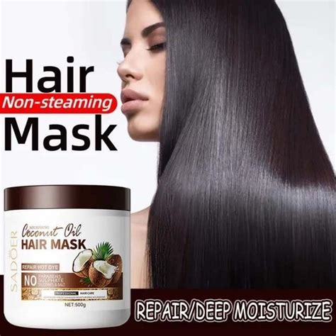 Sadoer Coconut Hair Mask Nourishing Creamsilk Conditioner And