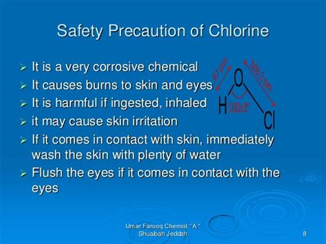 Chlorine uses & safety