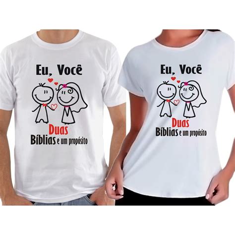 Camiseta Personalizada Casal Namoro Etc Shopee Brasil