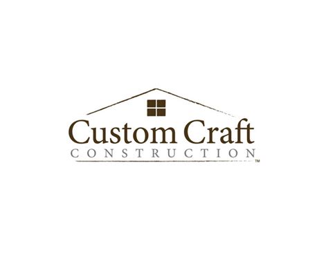 Custom Craft Construction Logo - ocreations A Pittsburgh Design Firm