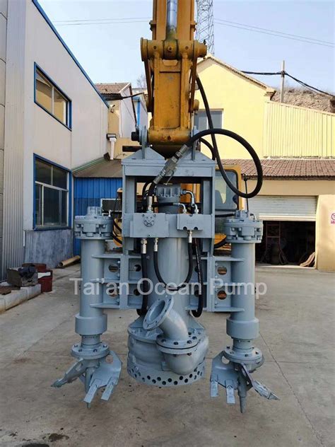 Wear Resistant Submersible Sand Slurry Dredge Pump Driven By Hydraulic