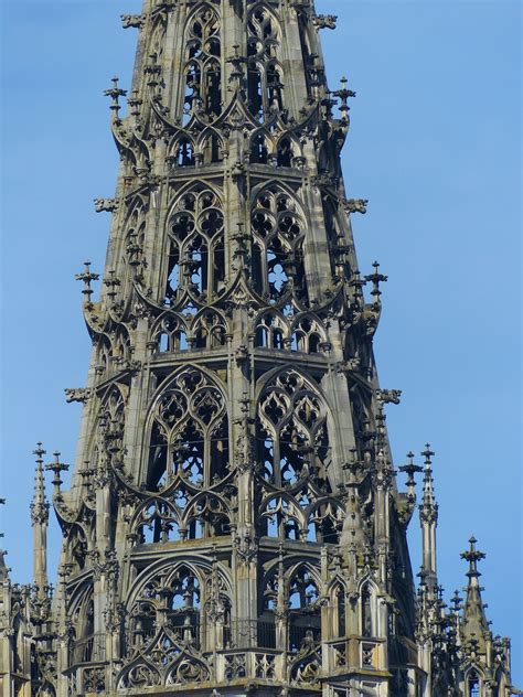 M Nster Ulm Cathedral Tower Steeple Spire Free Image From Needpix