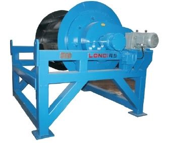 Electromagnetic Drum Separator For Steel Scrap And Slag Recycling