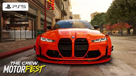 The Crew Motorfest BMW M4 LBWK Edition Open World Free Roam PS5 4K