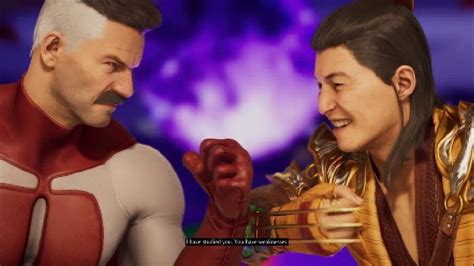 Shang Tsung Testing The Power Of Omni Man Mortal Kombat Youtube