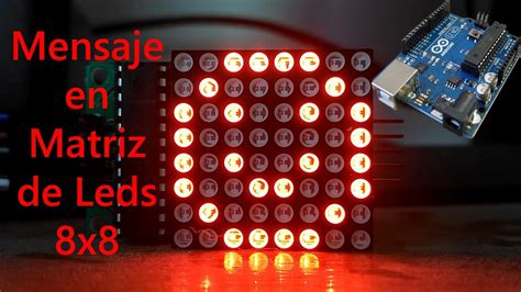 Matriz Led X Con Arduino Parte I Off