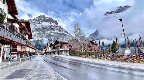 GRINDELWALD DORF CITY VILLAGE WALK AROUNDS REVIEW Unterpfand