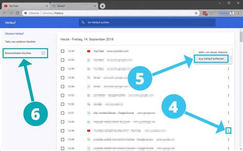 Youtube Verlauf L Schen Anleitung Wiedergabeverlauf L Schen