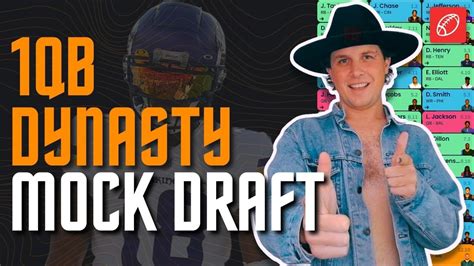 A Live Dynasty Startup Mock Draft Dynasty Fantasy Football Youtube