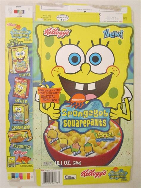 One Of My Favorite Cereals Ever Boy Did I Love Spongebob At The Time