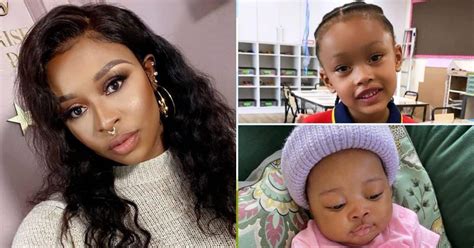 Dj Zinhle Shares Adorable Pics Of Her Mom Kairo And Asante In