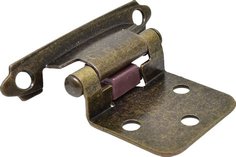 Silverline SH5001-AB Self Close Hinge Cabinet Hardware 10 Pairs Face