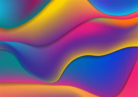 colorful screensavers vectors illustrations    freepik