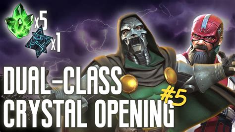 5x Dual Class 1x Six Star Crystal Opening Marvel Contest Of Champions Youtube