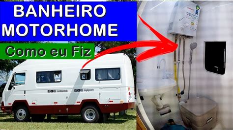 Banheiro E Hidr Ulica Do Motorhome E Trailer Como Fazer Motorhome