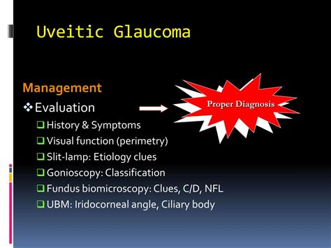 PPT - UVEITIC GLAUCOMA PowerPoint Presentation, free download - ID:3268213