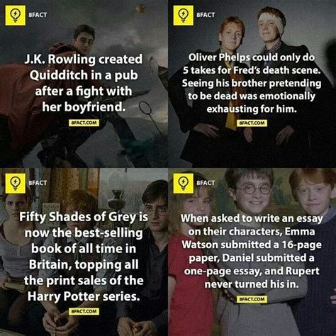 Harry Potter Fun Facts