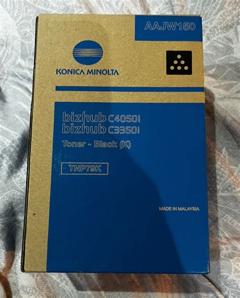 Genuine Konica Minolta Tnp K Black Toner Cartridge For Use In C I