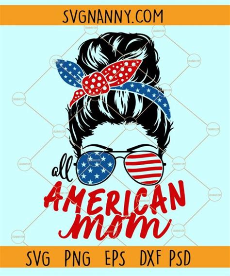 Super Mom Messy Bun Svg Messy Bun Svg Mothers Day Svg Mother T