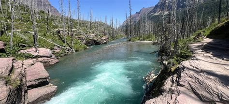 Red Eagle Lake Via Saint Mary Lake And Red Eagle Lake Trail Montana