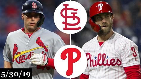 St Louis Cardinals Vs Philadelphia Phillies Full Game Highlights