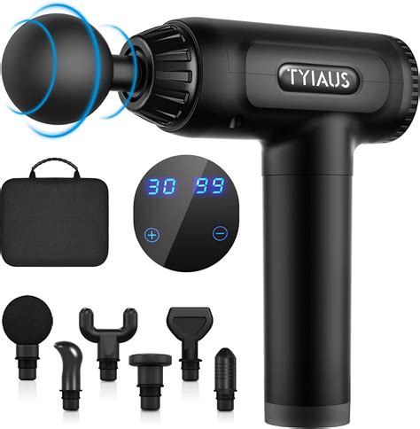 Tyiaus Muscle Massage Gun Percussion Massager Gun Deep