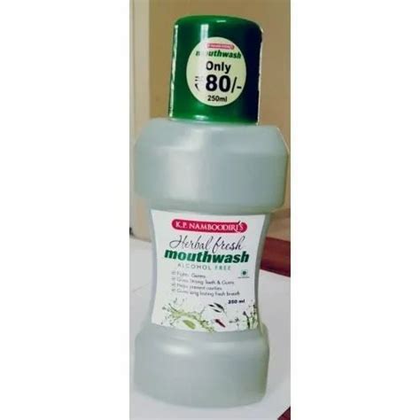 Herbal Fresh Mouth Wash At Rs 80 00 Piece Antiseptic Mouthwashes In