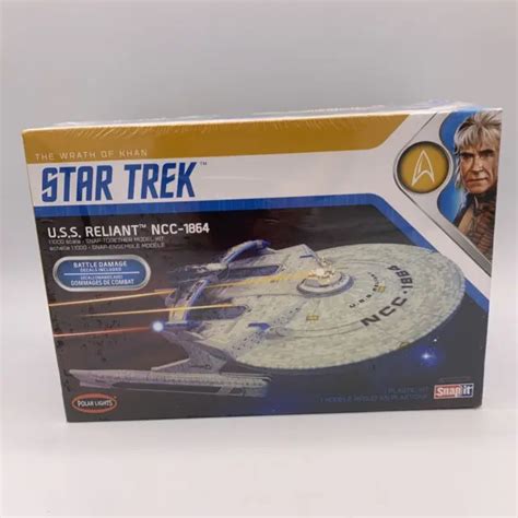 POLAR LIGHTS STAR Trek The Wrath Of Khan U S S Reliant NCC 1864 Snap