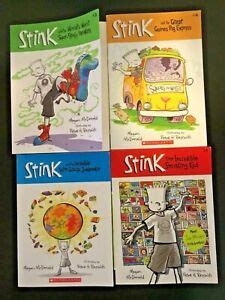 Stink Book Series 1-4 by Megan McDonald Lot | eBay