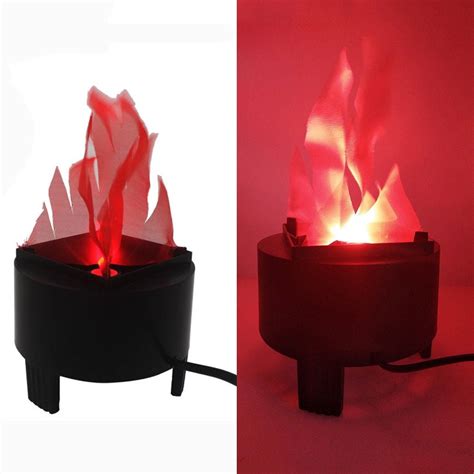 TOPCHANCES 3W LED Artificial Fire Lamp Fake Flame Effect Lamp Light