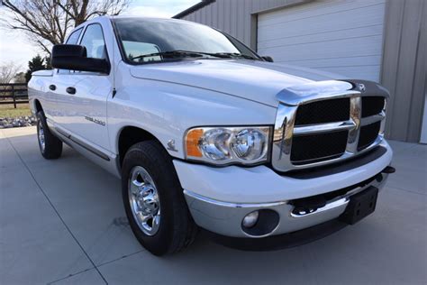 No Reserve 2003 Dodge Ram 2500 Slt Quad Cab Cummins For Sale On Bat