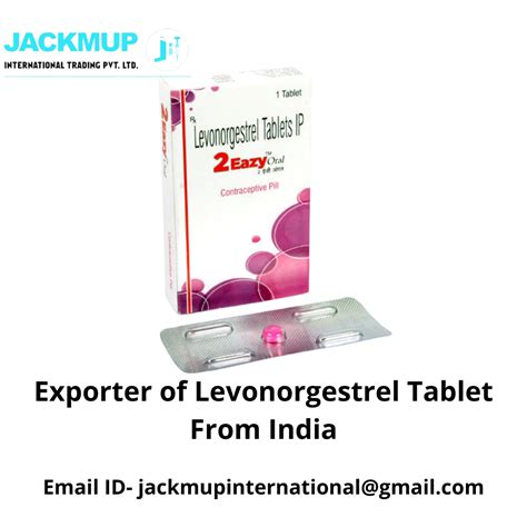 Levonorgestrel 1 5mg Tablet For Personal Packaging Type Strip At