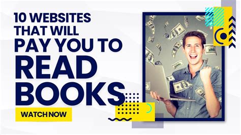 Sites That Will Pay You To Read Books Make Money Online Youtube