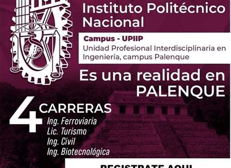 El Instituto Polit Cnico Nacional Campus Palenque Abre Registro De