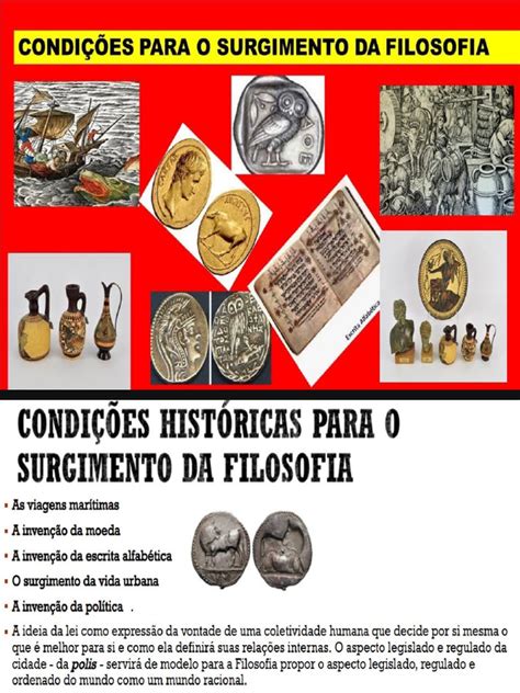 Condiçoes Históricas Para O Surgimento Da Filosofia - Aula 02 - Condições Históricas para o Nascimento da Filosofia | PDF