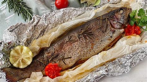 Trota Al Cartoccio Ricetta Facile E Veloce Per Un Secondo Di Pesce