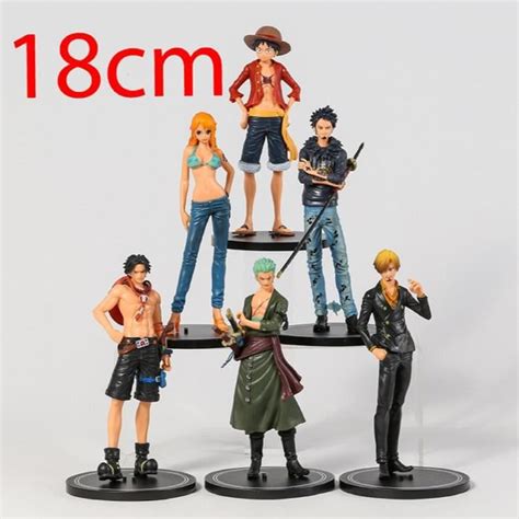 Pcs One Piece Luffy Ace Sabo Sanji Zoro Nami Law Doflamingo Eustass