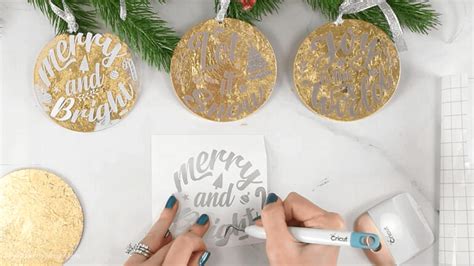 Diy Gold Gilded Acrylic Ornaments Abbi Kirsten Collections