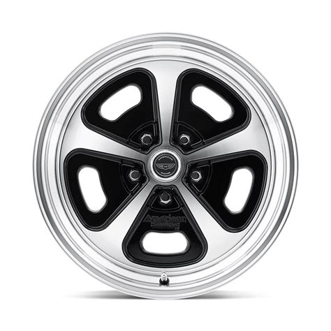 American Racing Vintage VN501 500 MONO CAST 17X7 00 Gloss Black